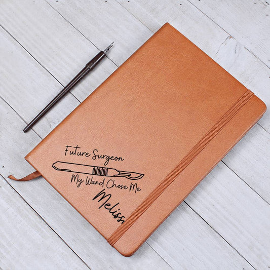 Personalized Future Surgeon Left | Leather Journal