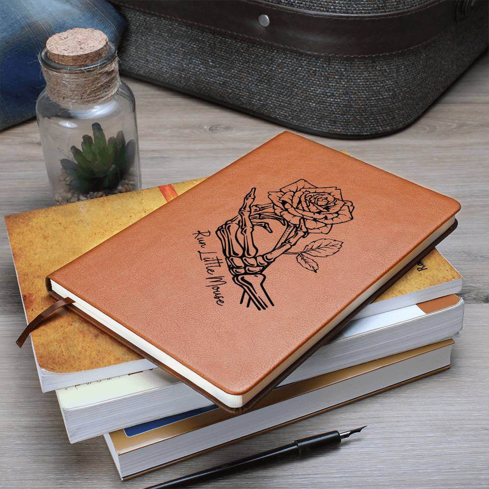 Run Little Mouse | Leather Journal