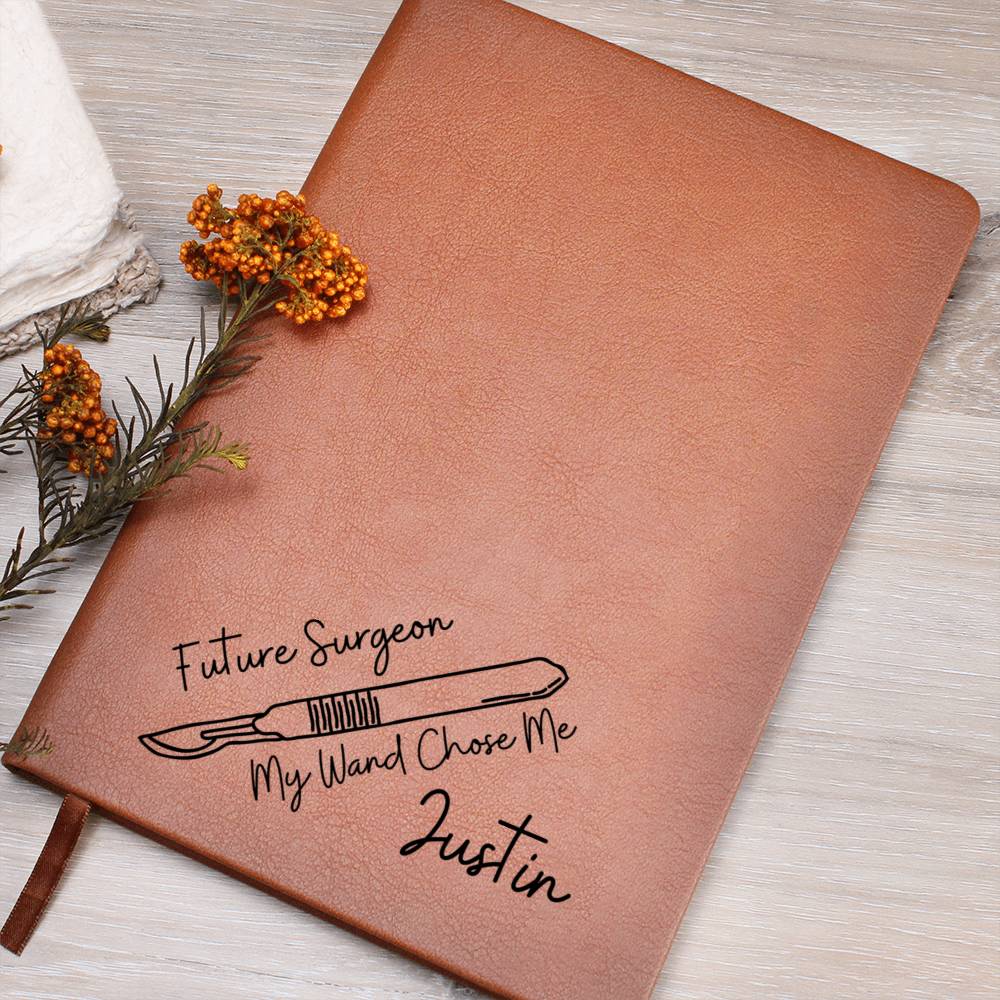 Personalized Future Surgeon Right | Leather Journal