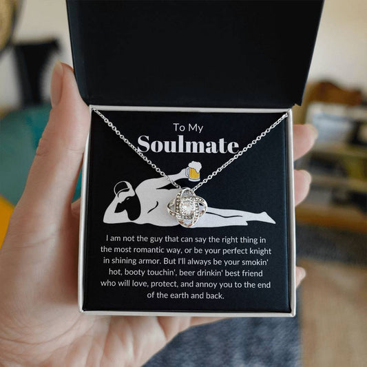 Annoy You to The End | Soulmate Love Knot Necklace
