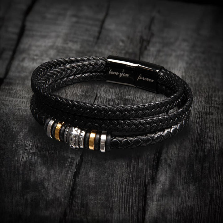 To My Son Stand Tall | Love You Forever Bracelet – WedgeportGifts