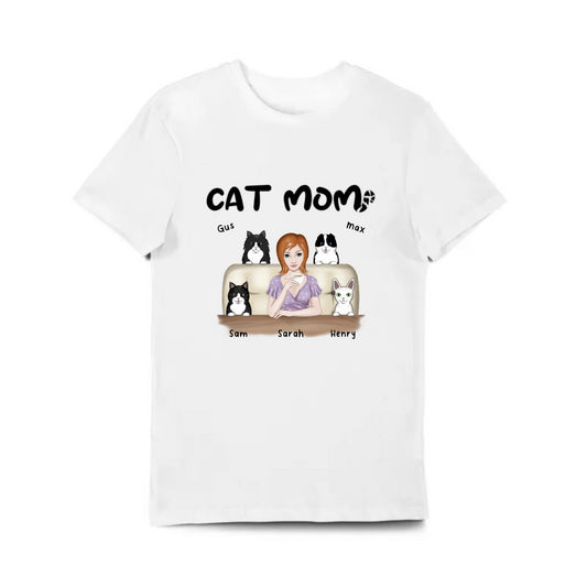 Cat Mom | 5.3 oz. T-Shirt