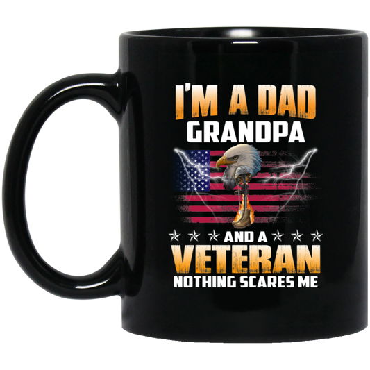 I'm a Veteran | 11 oz. Black Mug