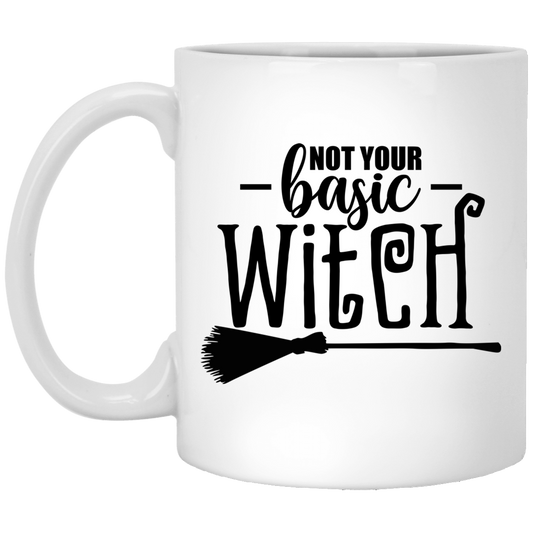 Not Your Basic Witch | 11 oz. White Mug