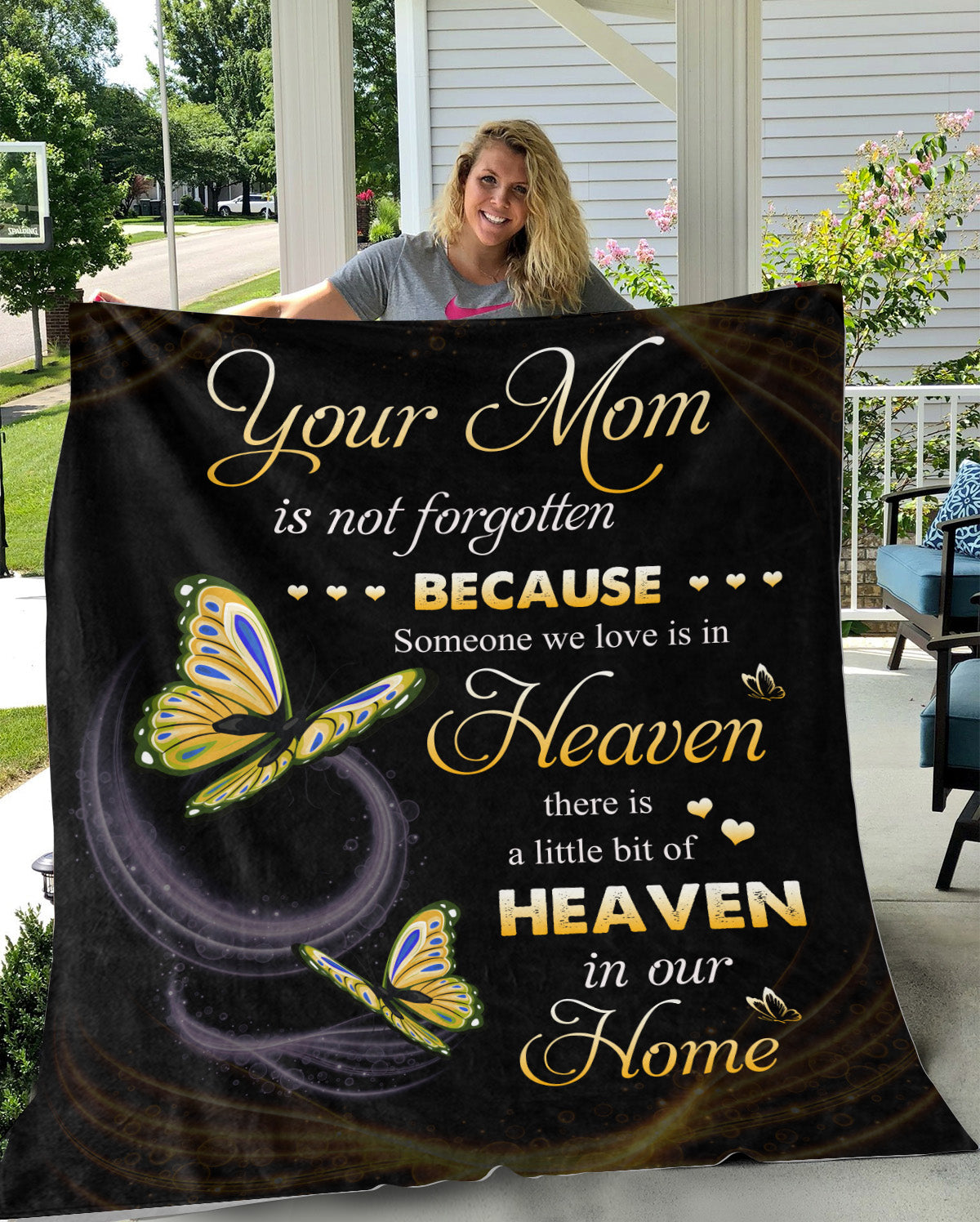 Heaven In Our Home | Cozy Plush Fleece Blanket