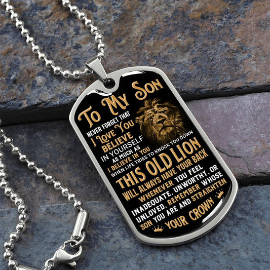 Remember Whose Son You Are | Dog Tag