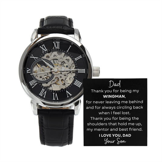 I Love You Dad | Openwork Watch | From Son