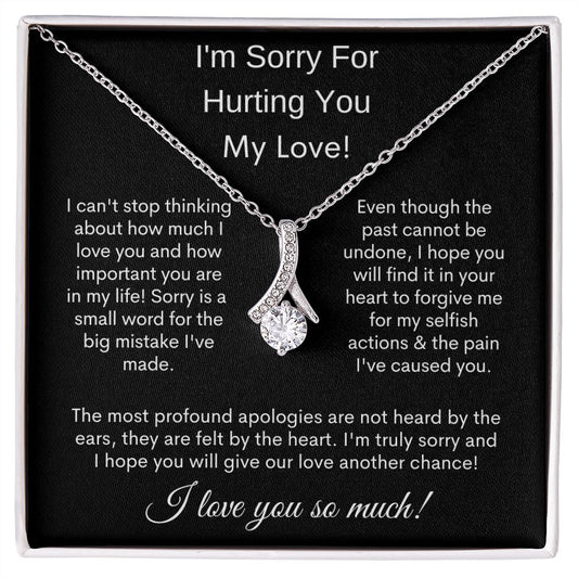 I'm Sorry For Hurting You My Love | Alluring Beauty Necklace