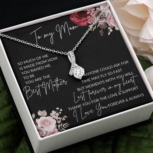 To My Mom Thank You for the Love | Alluring Beauty Necklace