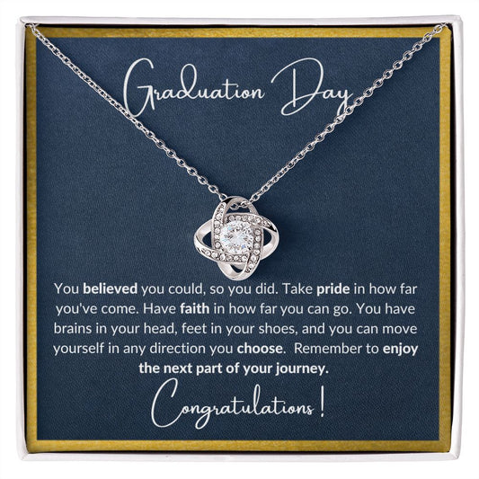 Graduation Day | Love Knot Necklace