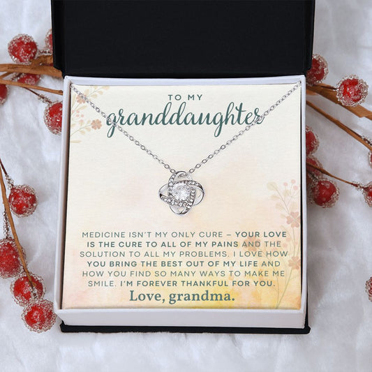 Your Love Granddaughter | Love Knot Necklace
