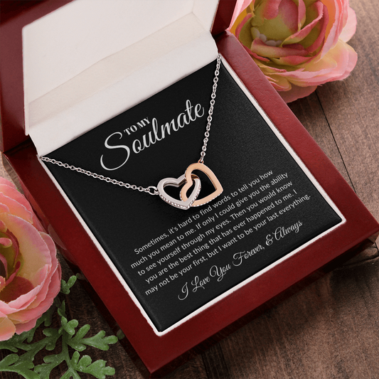The Best Thing | Interlocking Hearts Soulmate Necklace