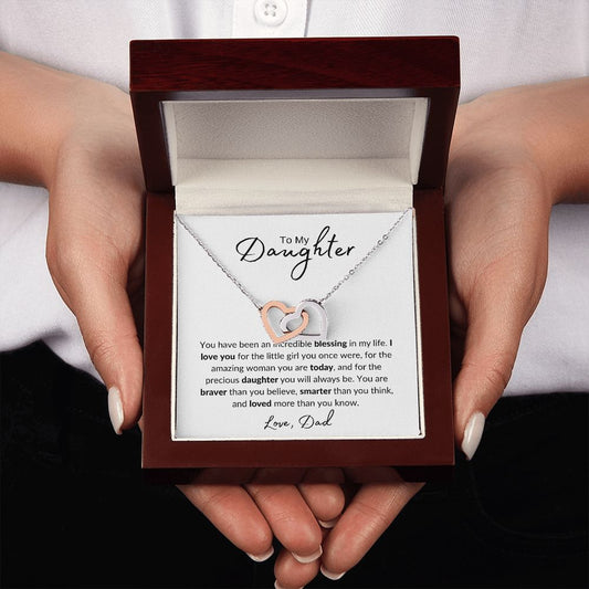 Incredible Blessing | Interlocking Hearts Necklace