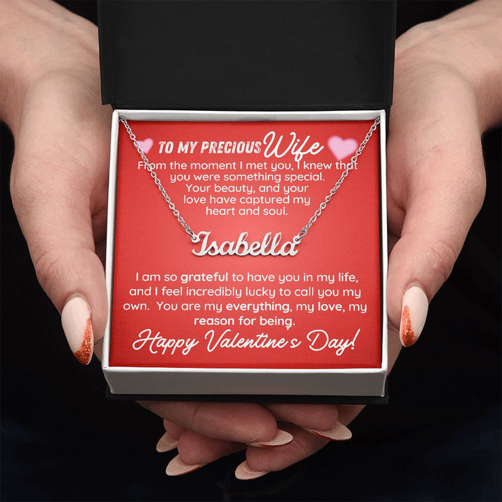 Soul feel name necklace clearance