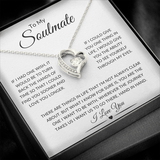 Soulmate Forever Love Necklace |Turn Back Time