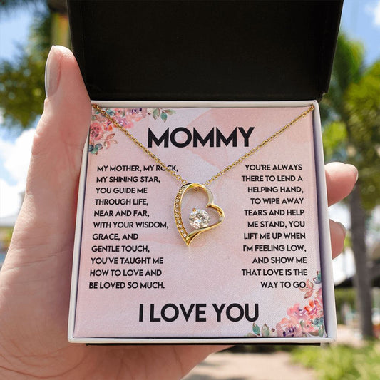 Mommy I Love You |Forever Love Necklace