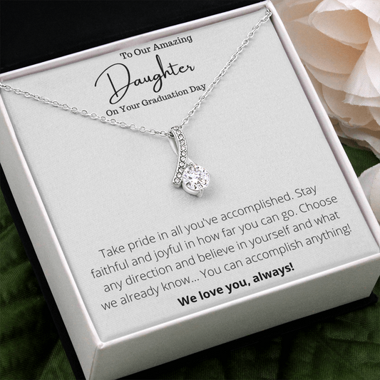 Amazing Daughter Graduation | Alluring Beauty Necklace